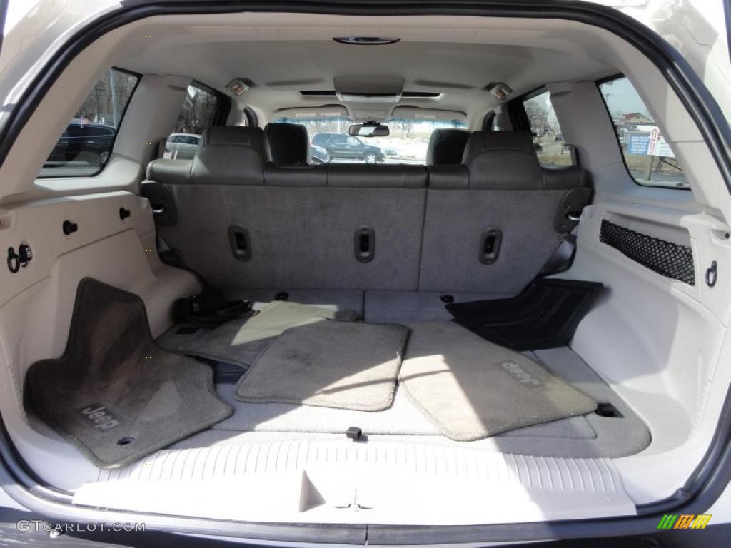 2008 Grand Cherokee Limited 4x4 - Stone White / Dark Khaki/Light Graystone photo #23