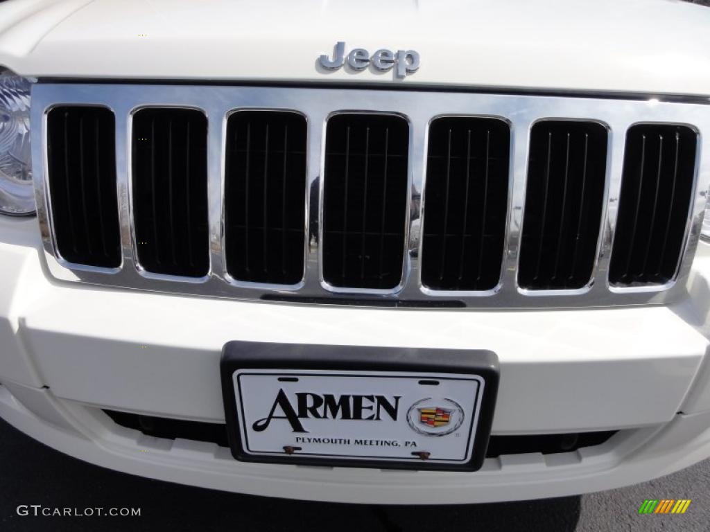 2008 Grand Cherokee Limited 4x4 - Stone White / Dark Khaki/Light Graystone photo #32
