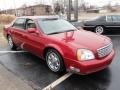 2002 Crimson Pearl Cadillac DeVille Sedan  photo #3