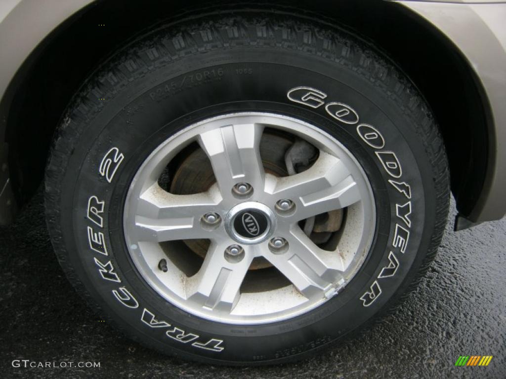 2003 Kia Sorento EX 4WD Wheel Photo #46714401