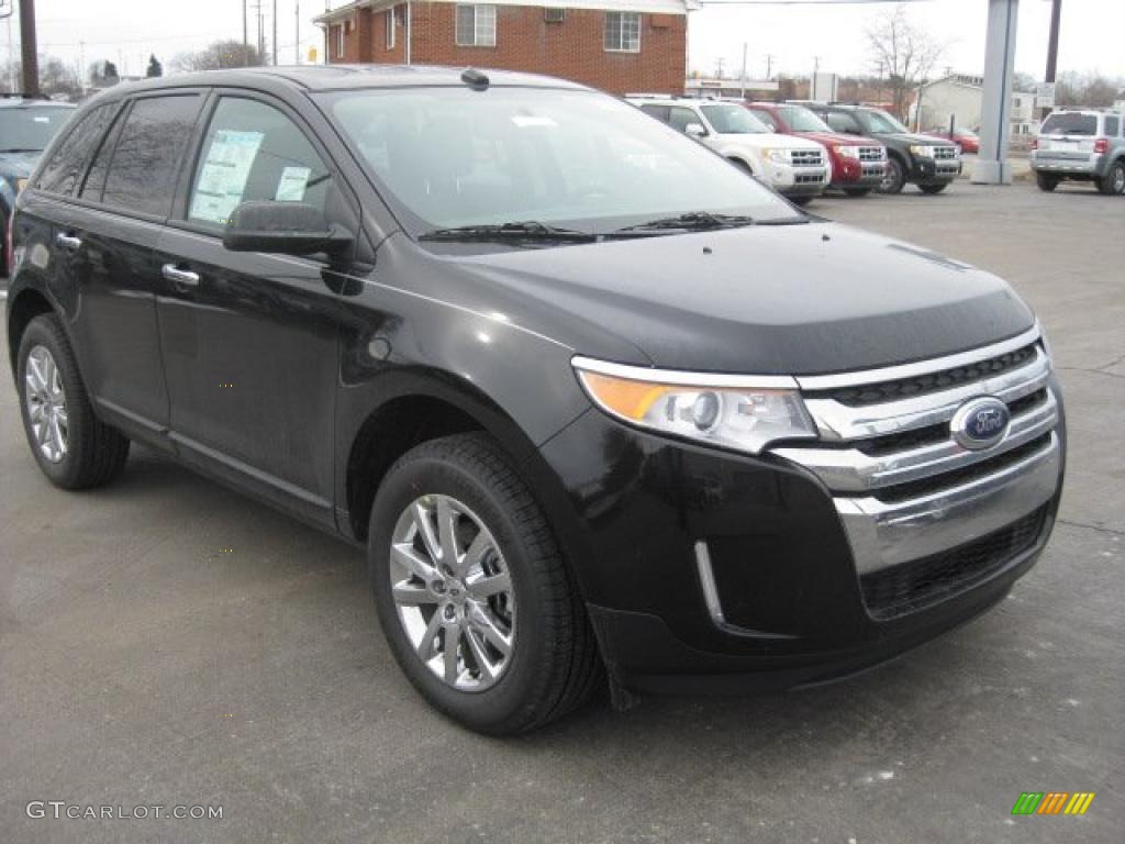 Tuxedo Black Metallic 2011 Ford Edge SEL Exterior Photo #46714503