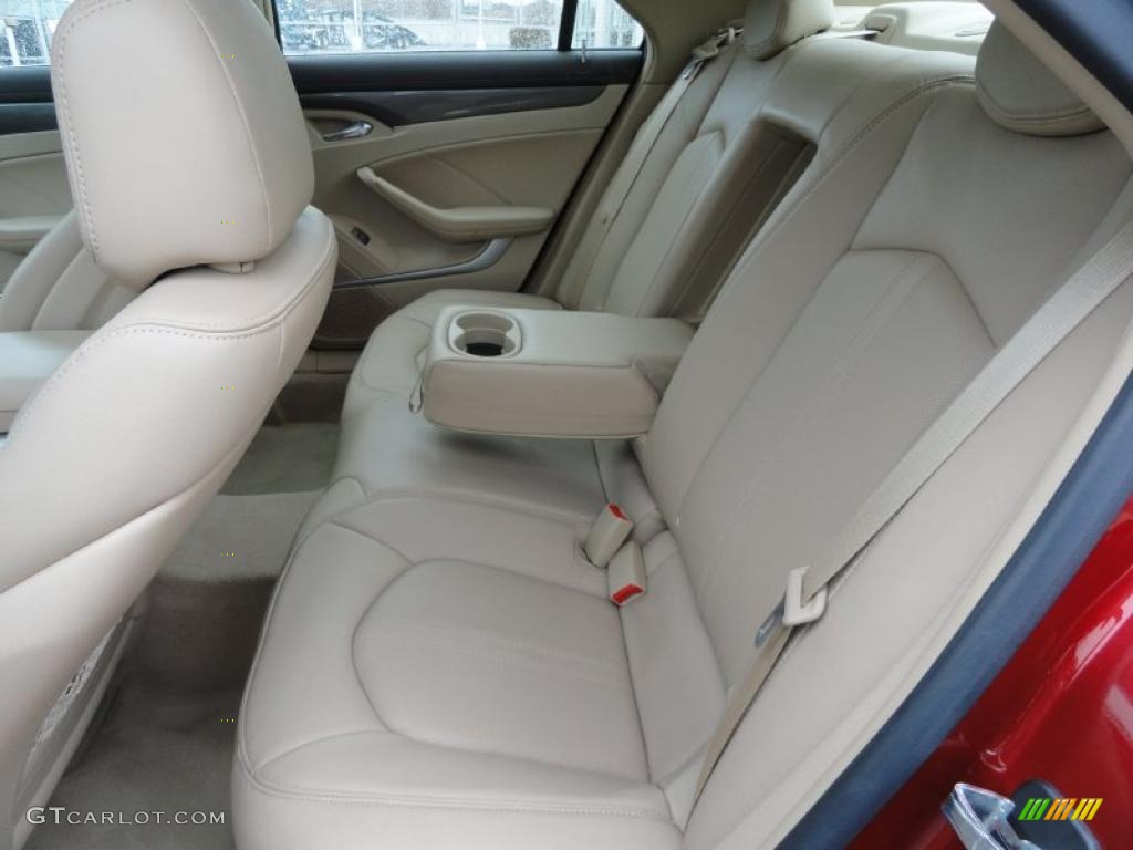 Cashmere/Cocoa Interior 2008 Cadillac CTS Sedan Photo #46715022