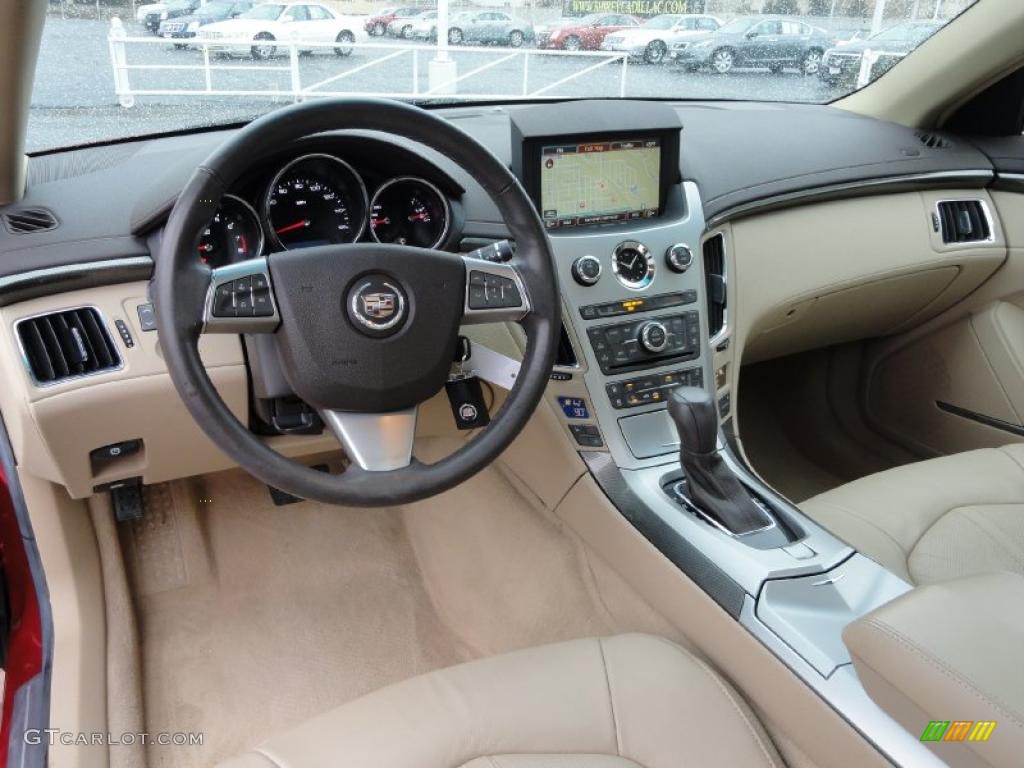 Cashmere/Cocoa Interior 2008 Cadillac CTS Sedan Photo #46715040