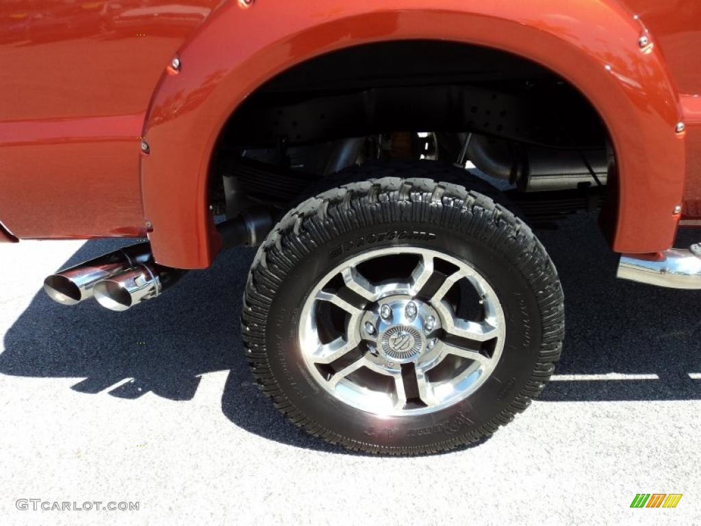 2008 Ford F250 Super Duty Harley Davidson Crew Cab 4x4 Wheel Photo #46716054