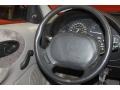 1996 Saturn S Series Gray Interior Steering Wheel Photo