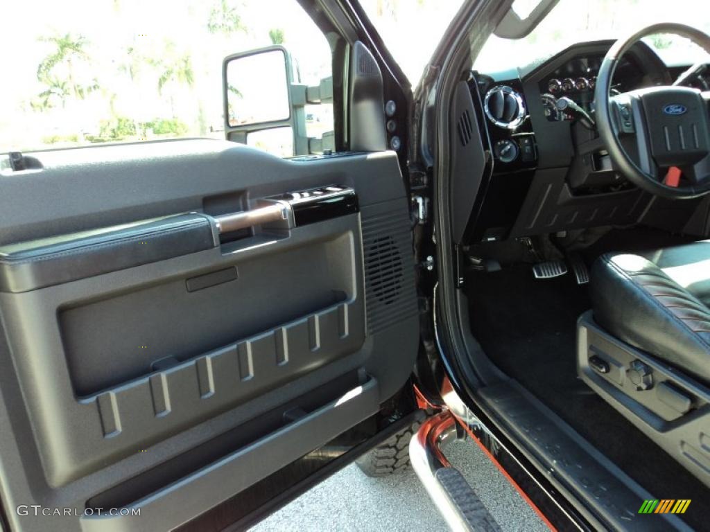 2008 F250 Super Duty Harley Davidson Crew Cab 4x4 - Black/Vintage Copper Two-Tone / Black/Dusted Copper photo #18