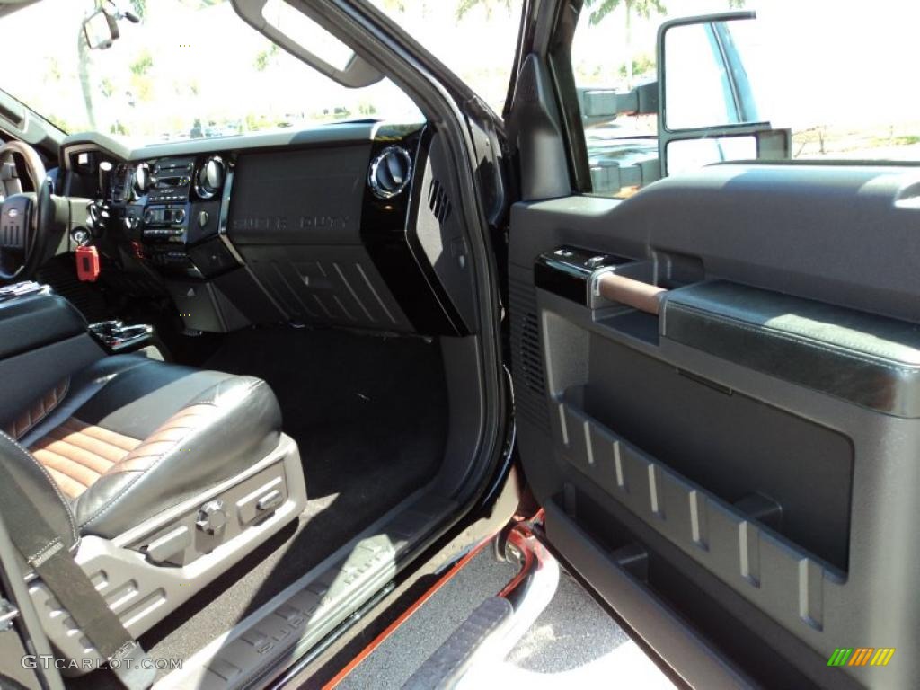 2008 F250 Super Duty Harley Davidson Crew Cab 4x4 - Black/Vintage Copper Two-Tone / Black/Dusted Copper photo #21