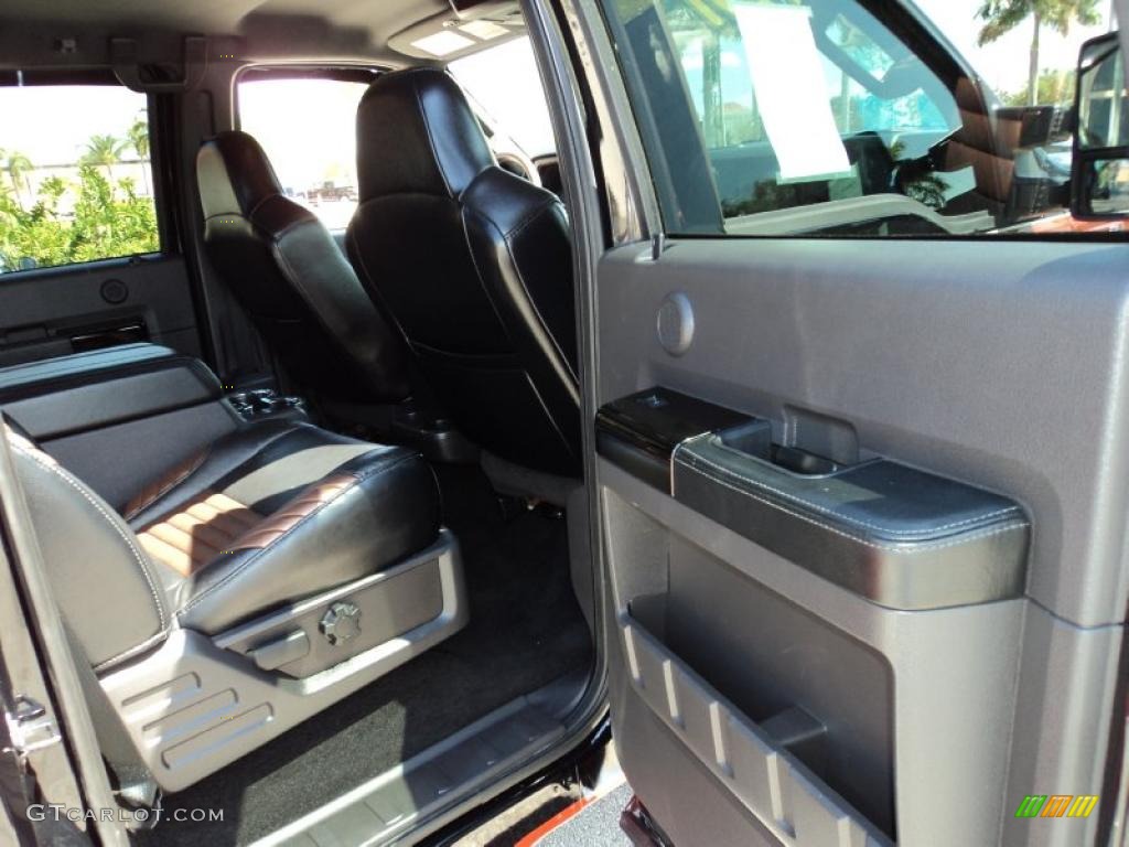 2008 F250 Super Duty Harley Davidson Crew Cab 4x4 - Black/Vintage Copper Two-Tone / Black/Dusted Copper photo #23