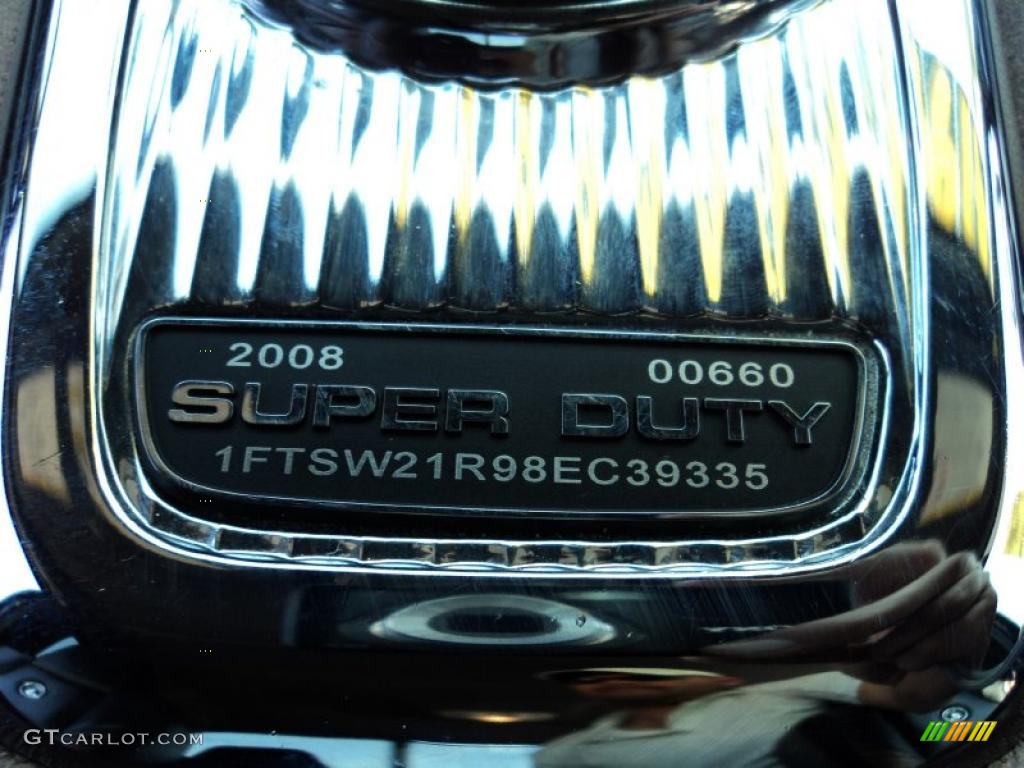 2008 Ford F250 Super Duty Harley Davidson Crew Cab 4x4 Marks and Logos Photo #46716451