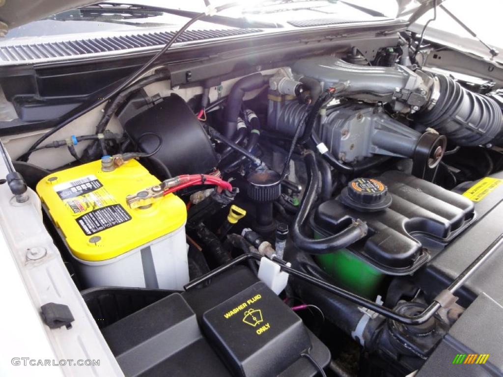 2000 Ford F150 SVT Lightning 5.4 Liter SVT Supercharged SOHC 16-Valve V8 Engine Photo #46716522