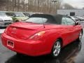 2005 Absolutely Red Toyota Solara SLE V6 Convertible  photo #2