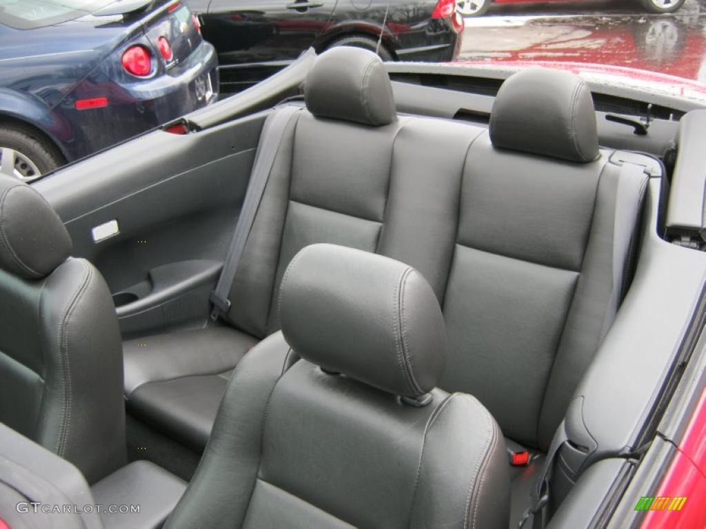 Dark Stone Interior 2005 Toyota Solara SLE V6 Convertible Photo #46716750