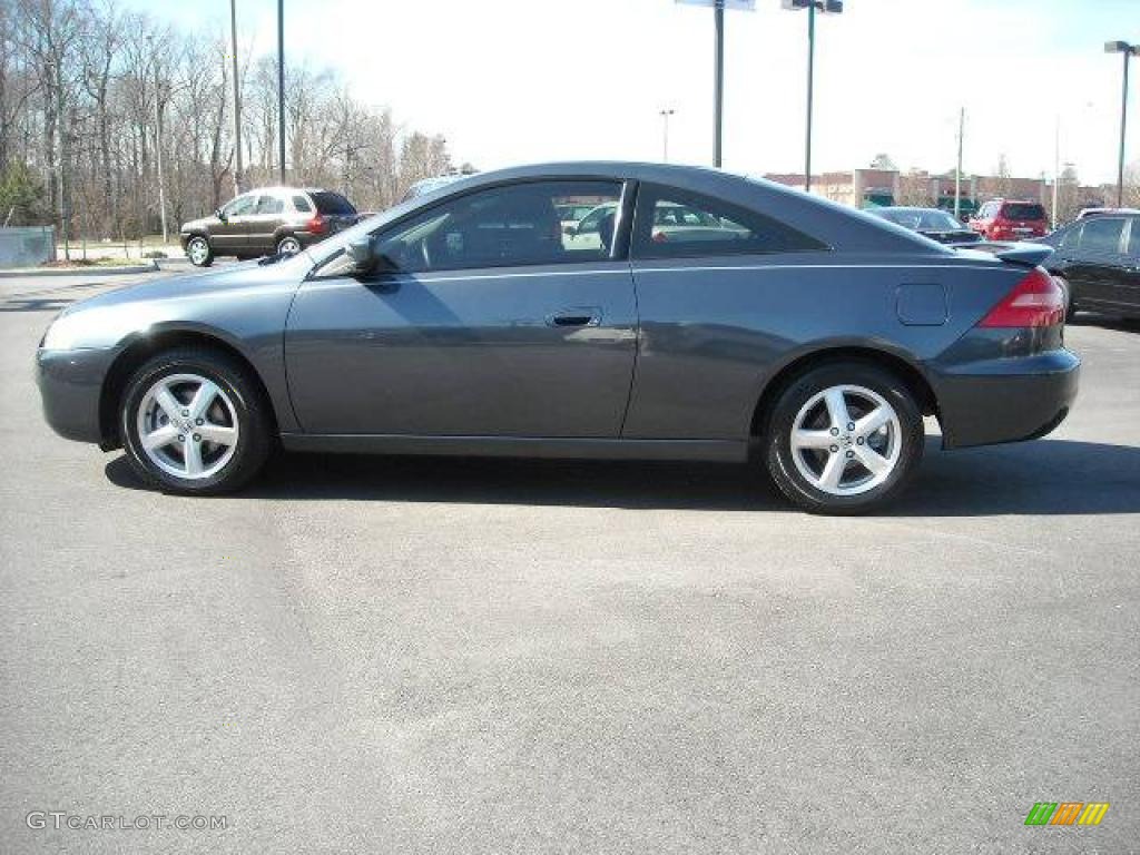 2004 Accord EX Coupe - Graphite Pearl / Black photo #3