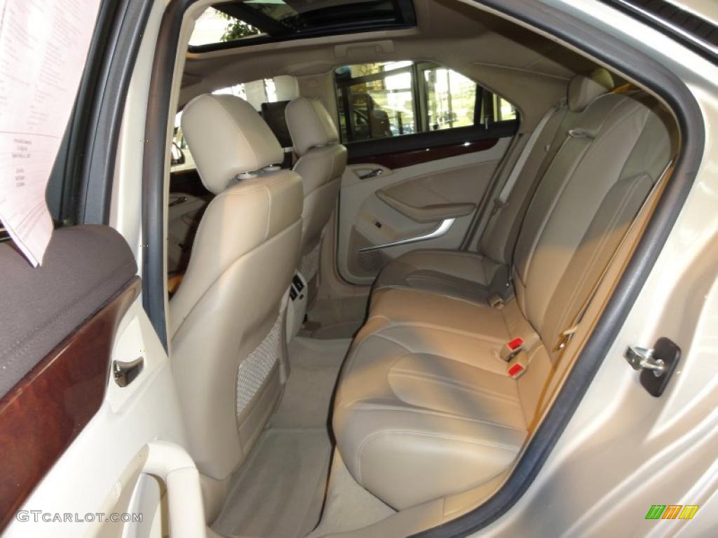 2008 CTS Sedan - Gold Mist / Cashmere/Cocoa photo #22