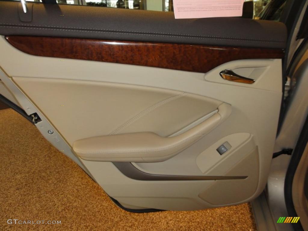 2008 CTS Sedan - Gold Mist / Cashmere/Cocoa photo #23