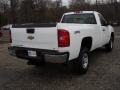 2009 Summit White Chevrolet Silverado 3500HD LS Regular Cab 4x4  photo #4