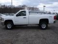 2009 Summit White Chevrolet Silverado 3500HD LS Regular Cab 4x4  photo #9