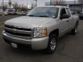 2007 Silver Birch Metallic Chevrolet Silverado 1500 LT Extended Cab  photo #1