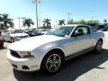 2010 Brilliant Silver Metallic Ford Mustang V6 Premium Coupe  photo #14