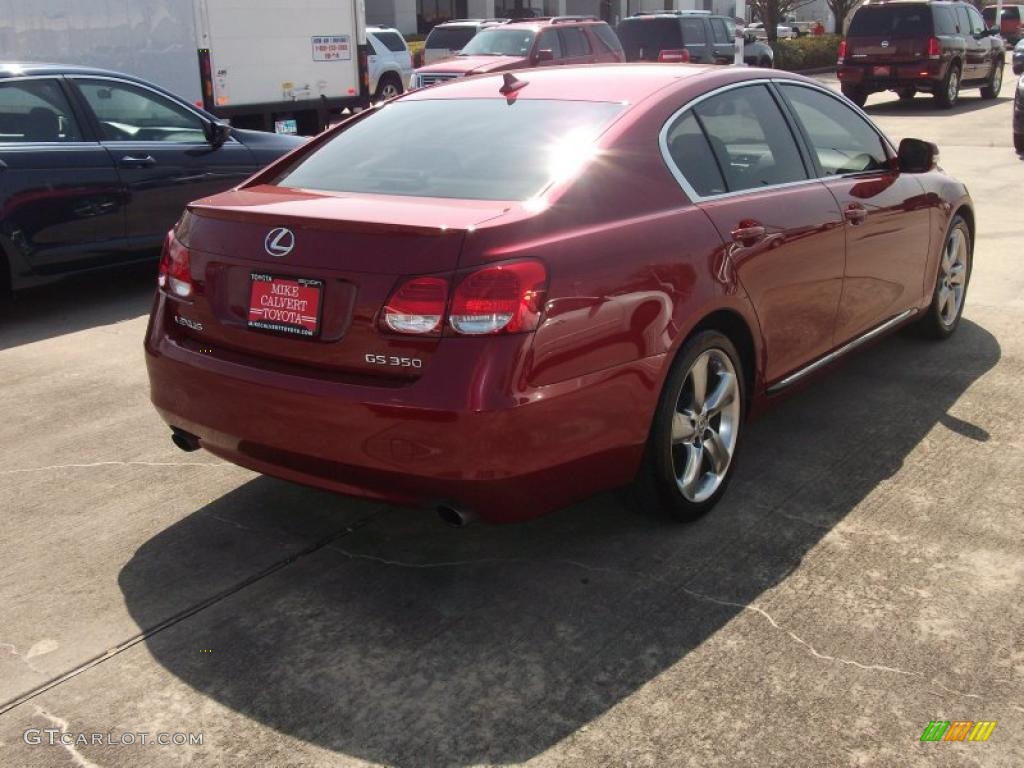 Matador Red Mica 2008 Lexus GS 350 Exterior Photo #46718553