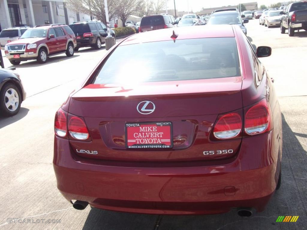 Matador Red Mica 2008 Lexus GS 350 Exterior Photo #46718568