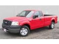 Bright Red 2008 Ford F150 XL Regular Cab