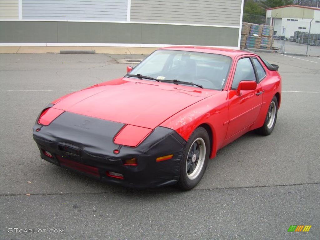 Guards Red 1985 Porsche 944 Coupe Exterior Photo #46719123