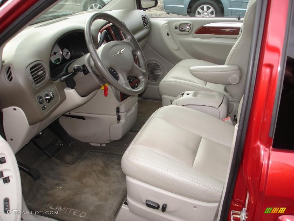 Dark Khaki/Light Graystone Interior 2006 Chrysler Town & Country Limited Photo #46719285