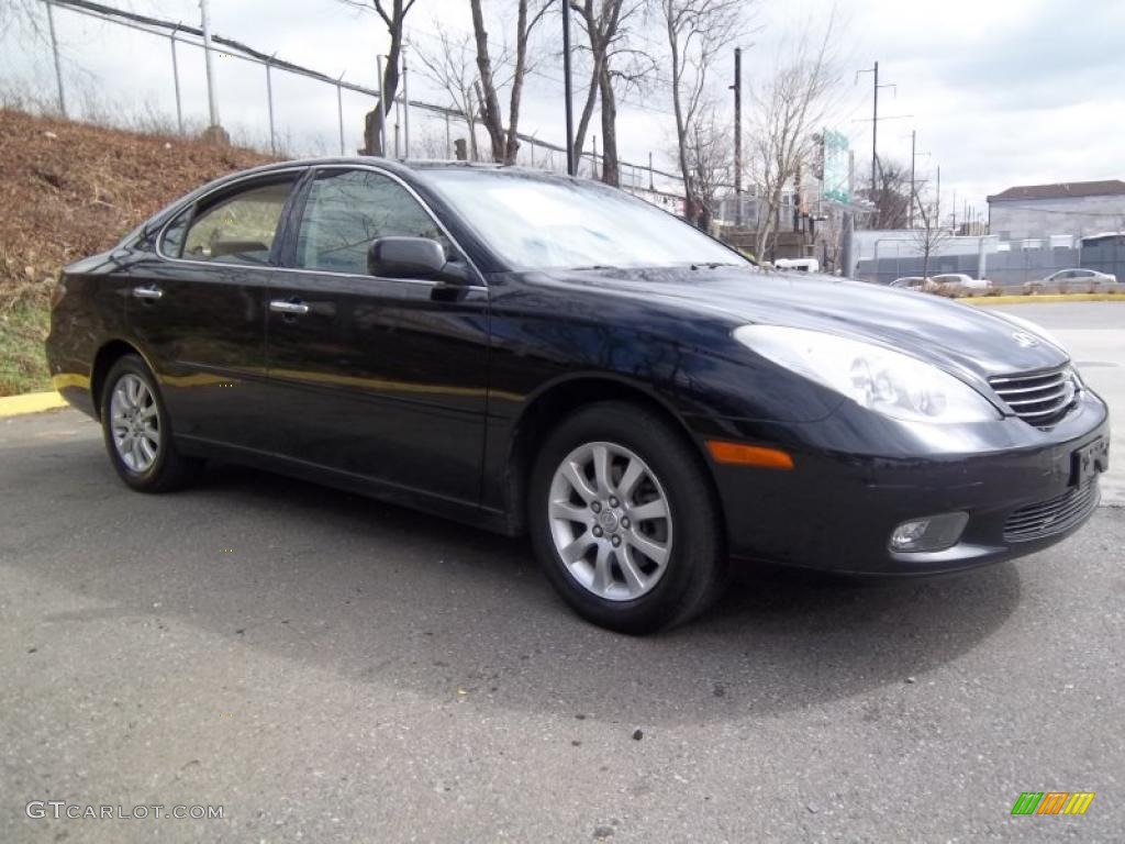 2002 ES 300 - Black Onyx / Ivory photo #2