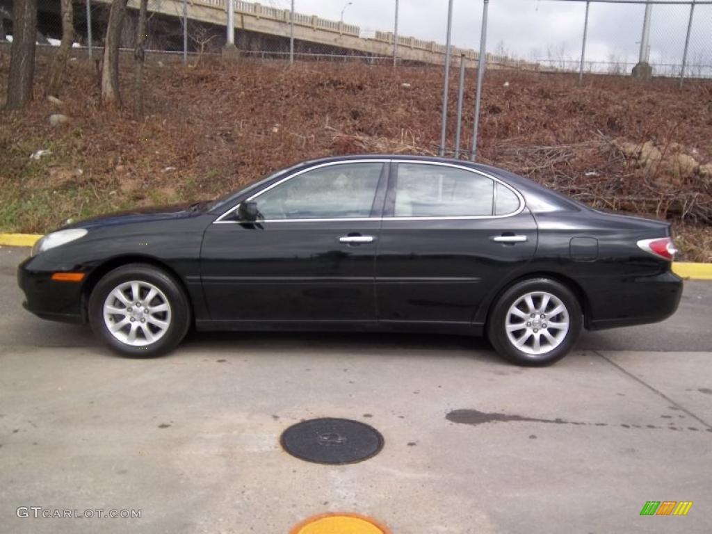 2002 ES 300 - Black Onyx / Ivory photo #3