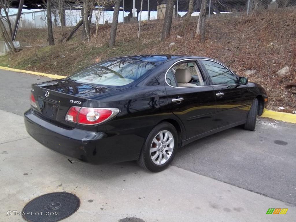 2002 ES 300 - Black Onyx / Ivory photo #6