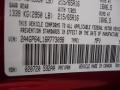 PRH: Inferno Red Pearl 2006 Chrysler Town & Country Limited Color Code