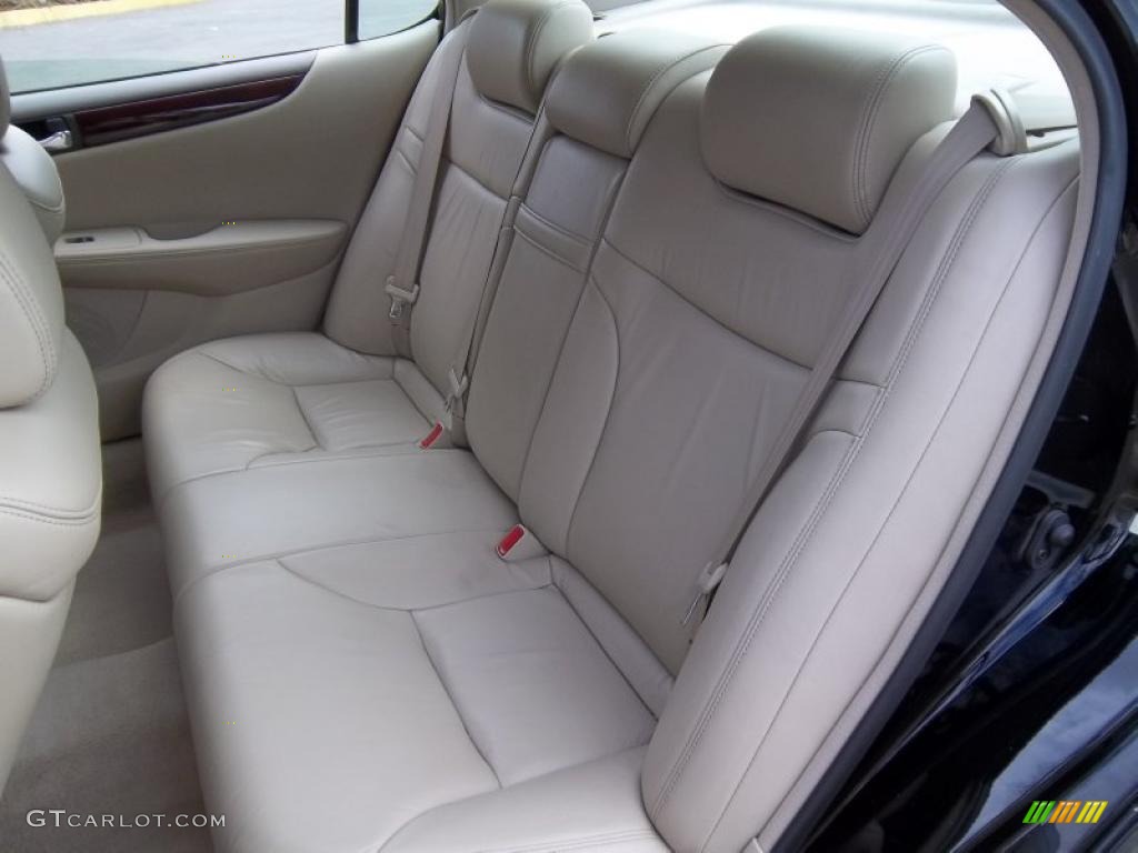 2002 ES 300 - Black Onyx / Ivory photo #10