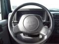 1998 Jeep Wrangler Gray Interior Steering Wheel Photo
