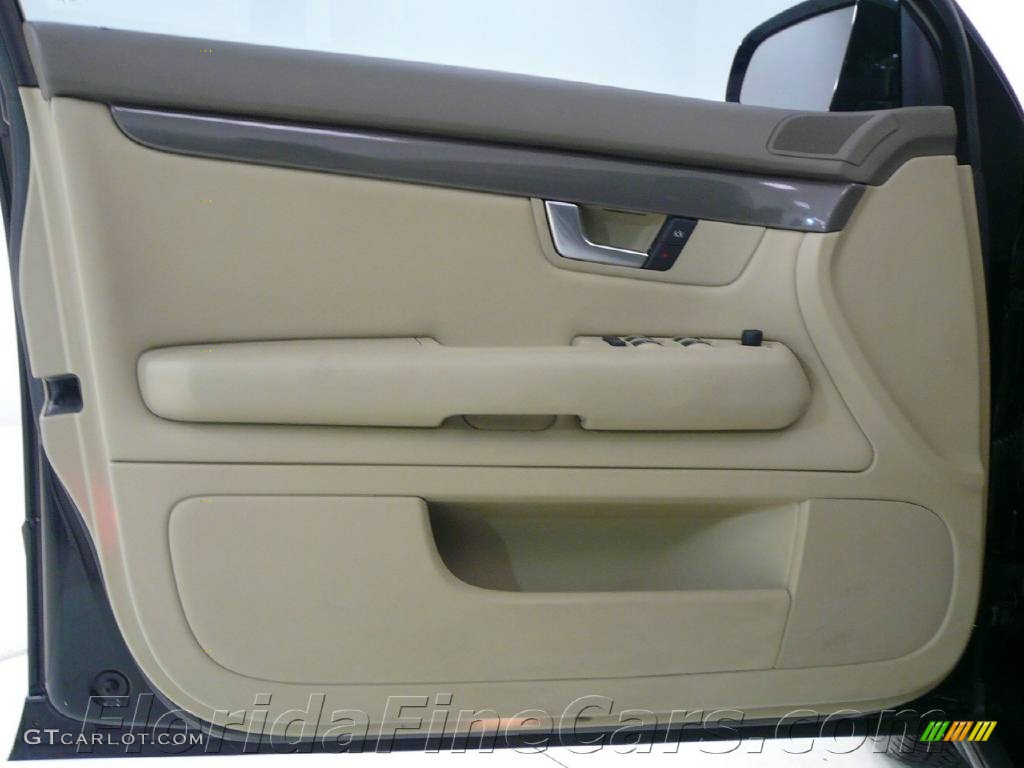 2003 A4 1.8T Sedan - Brilliant Black / Beige photo #11