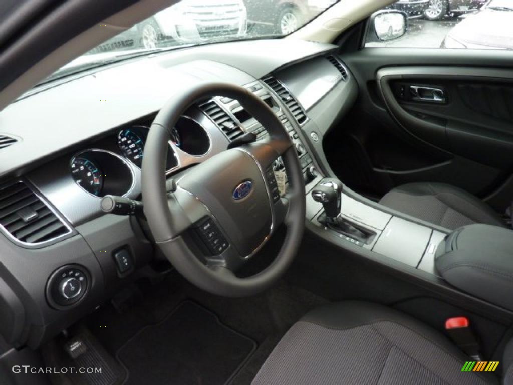 2011 Ford Taurus SEL Charcoal Black Dashboard Photo #46720059