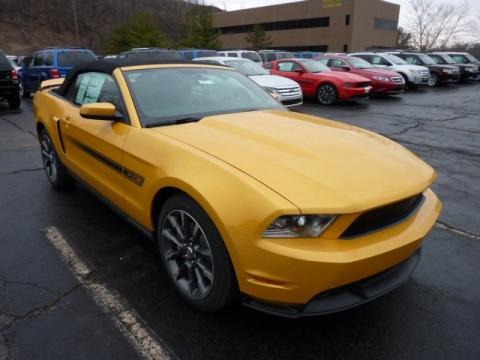 2012 Ford Mustang C/S California Special Convertible Data, Info and Specs