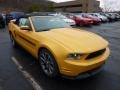 Yellow Blaze Metallic Tri-Coat 2012 Ford Mustang C/S California Special Convertible Exterior