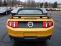 Yellow Blaze Metallic Tri-Coat 2012 Ford Mustang C/S California Special Convertible Exterior