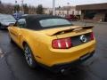 Yellow Blaze Metallic Tri-Coat 2012 Ford Mustang C/S California Special Convertible Exterior