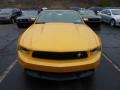 Yellow Blaze Metallic Tri-Coat 2012 Ford Mustang C/S California Special Convertible Exterior