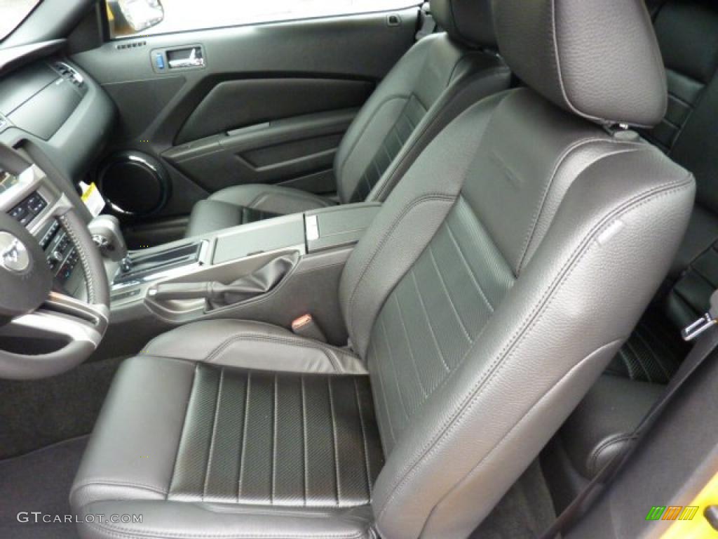 Charcoal Black/Carbon Black Interior 2012 Ford Mustang C/S California Special Convertible Photo #46720236