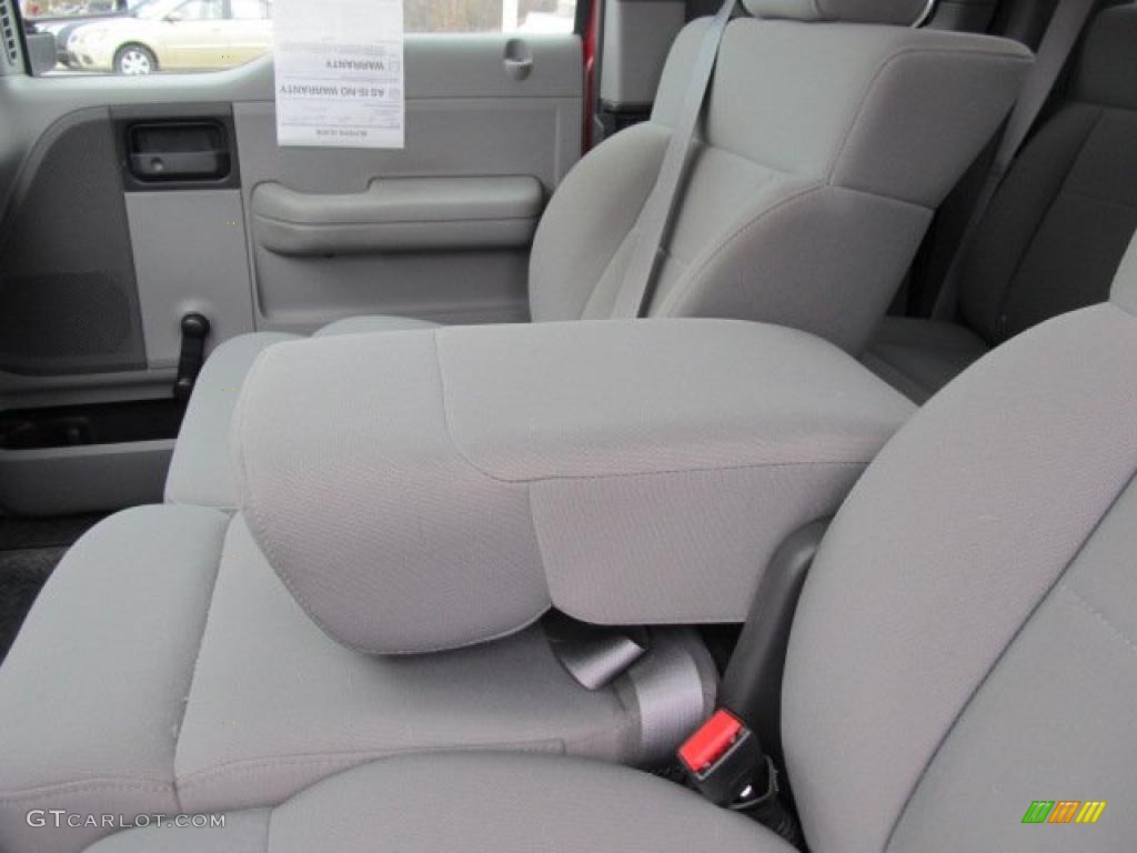 2008 F150 XL SuperCab 4x4 - Bright Red / Medium Flint Grey photo #16