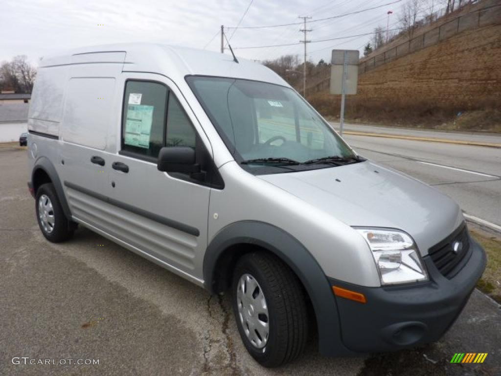 Silver Metallic 2011 Ford Transit Connect XL Cargo Van Exterior Photo #46720341