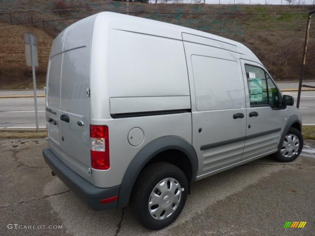 Silver Metallic 2011 Ford Transit Connect XL Cargo Van Exterior Photo #46720356