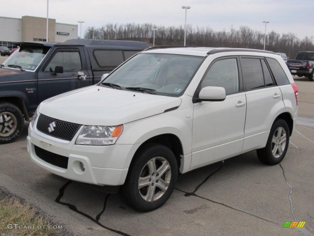 White Pearl 2006 Suzuki Grand Vitara Luxury 4x4 Exterior Photo #46720833