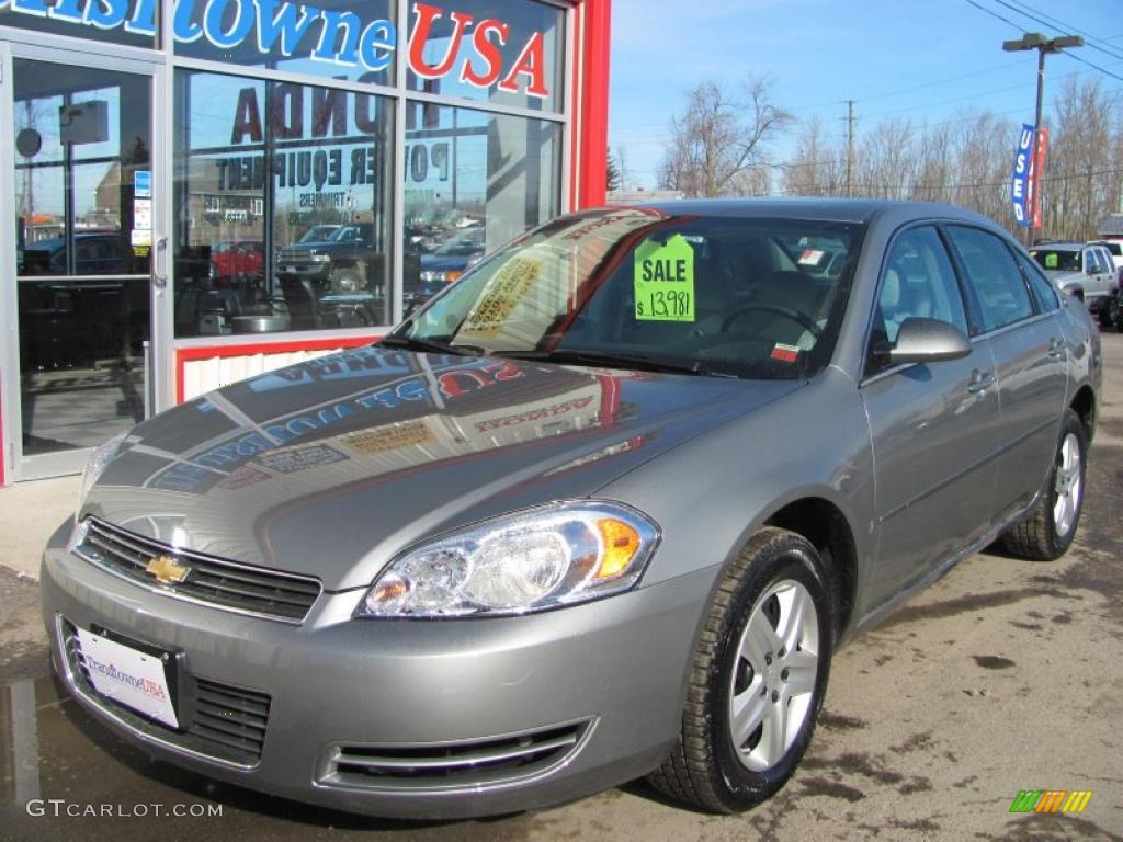 2007 Impala LS - Dark Silver Metallic / Gray photo #1