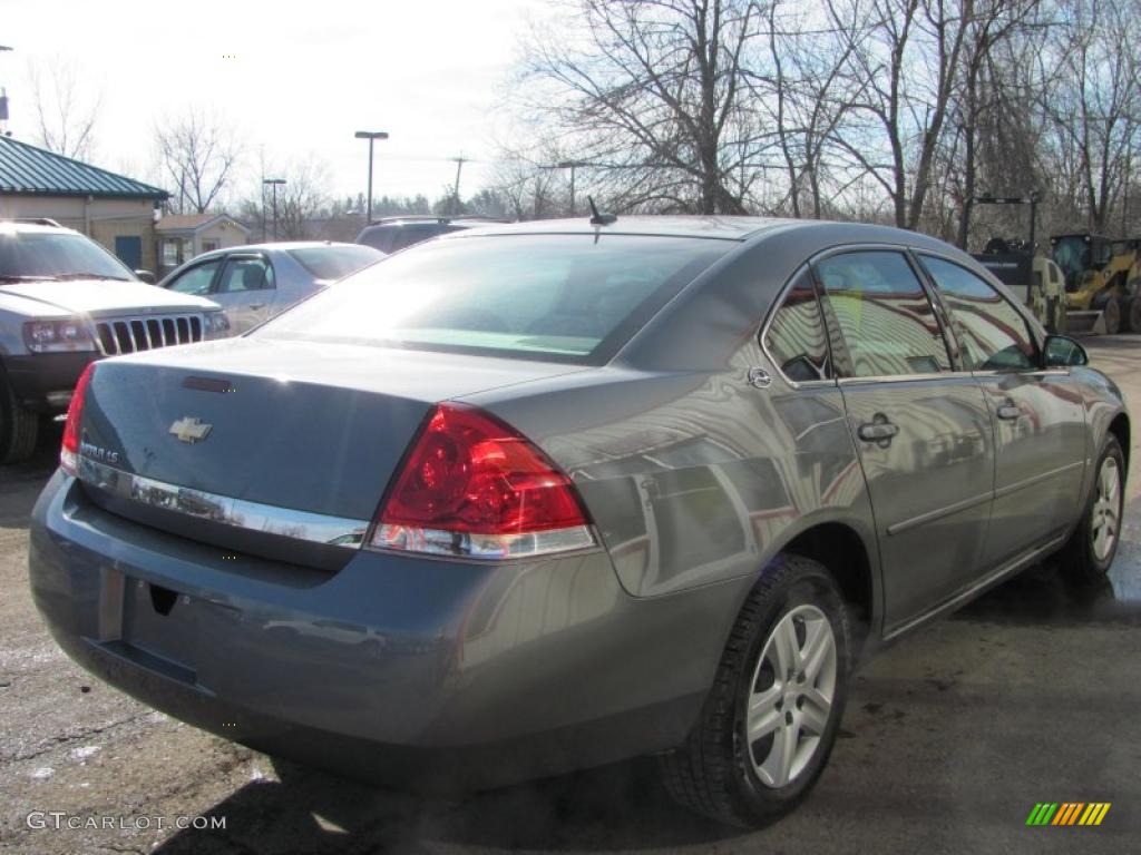 2007 Impala LS - Dark Silver Metallic / Gray photo #2