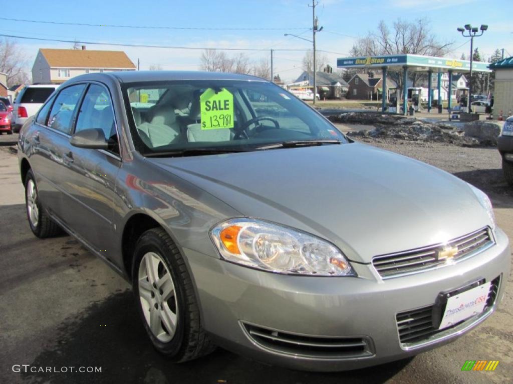 Dark Silver Metallic 2007 Chevrolet Impala LS Exterior Photo #46721355