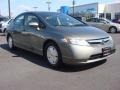 2006 Shoreline Mist Metallic Honda Civic Hybrid Sedan  photo #8